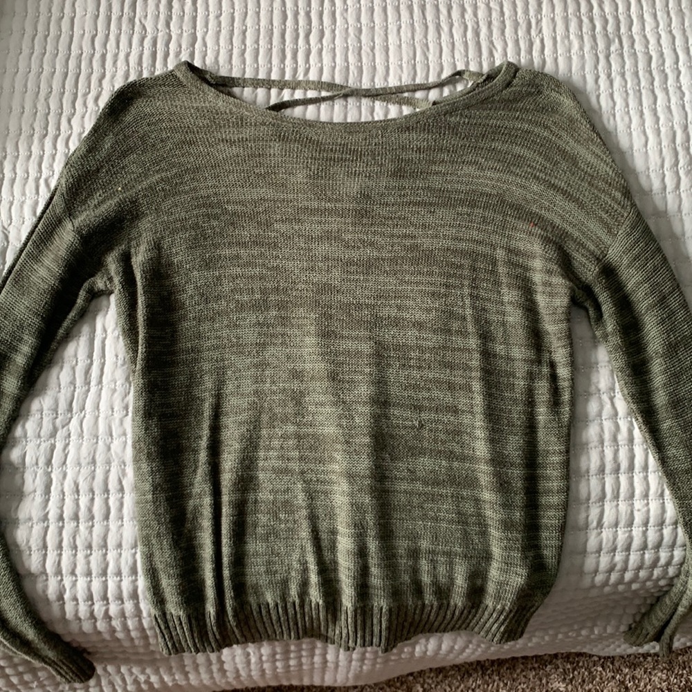 Green sweater